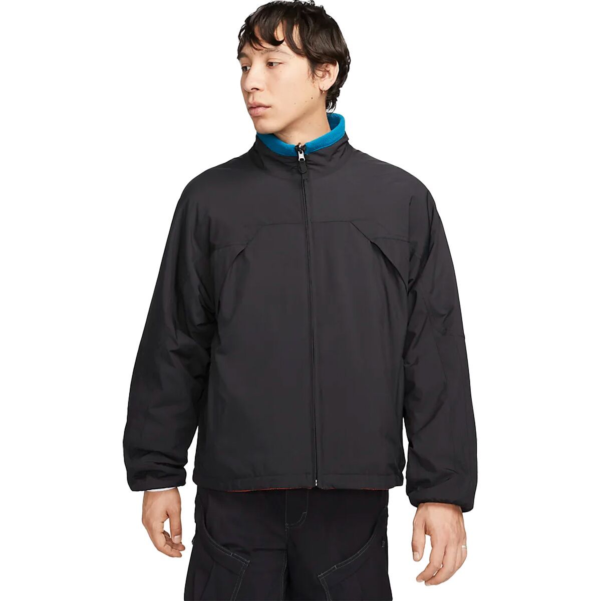 Image of Nike ACG Rev Straight Jacket - Men's Black/Green Abyss/Black/Wolf Grey, M