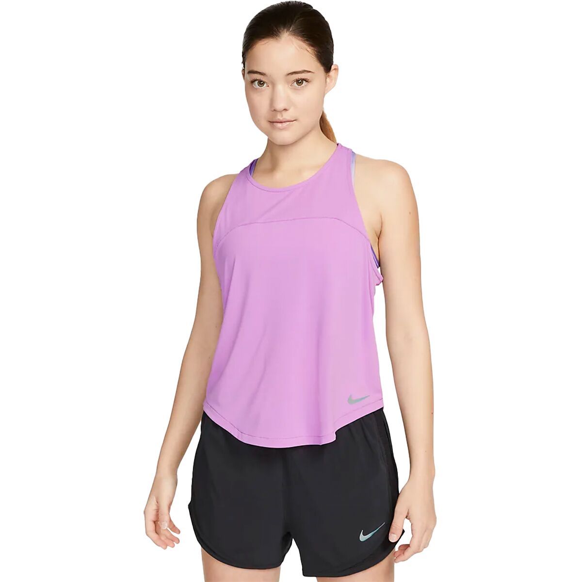 Nike Dri-Fit ADV Run Division Tank Top - Women's Rush Fuchsia, S