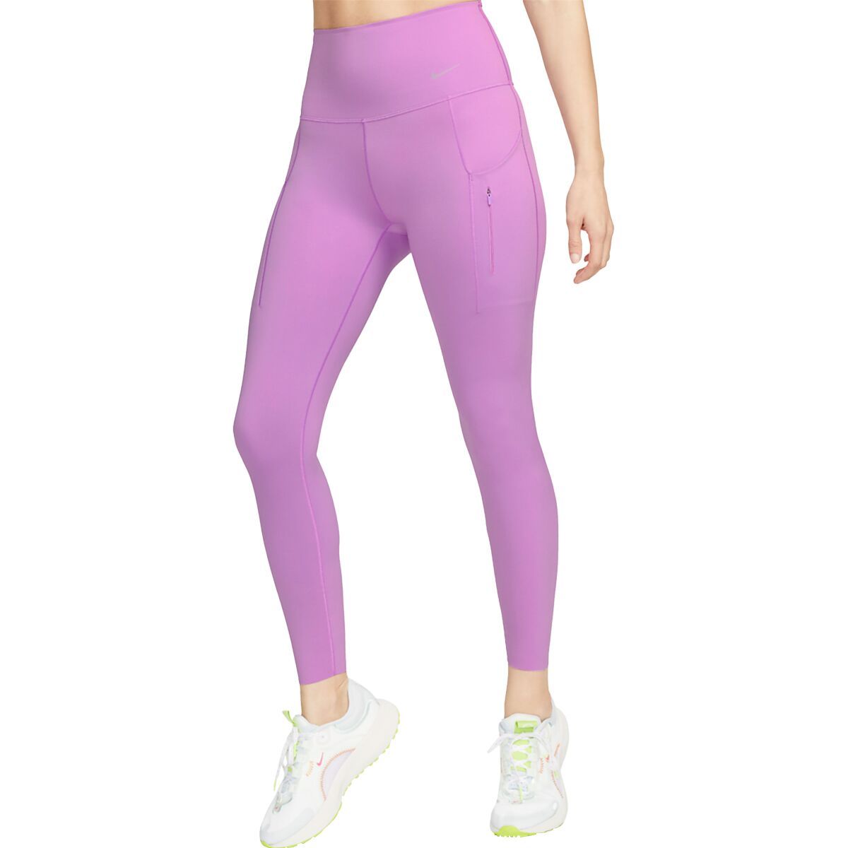 Nike Dri-Fit Go HR 7/8 Tight - Women's Rush Fuchsia/Black, L