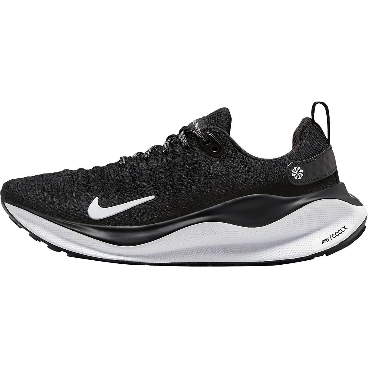 Nike React InfinityRN 4 Running Shoe - Women's Black/White-Dark Grey, 9.5