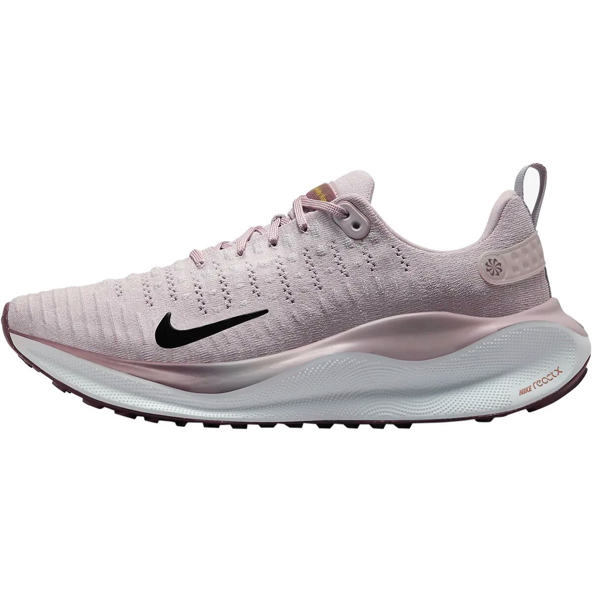 Nike React InfinityRN 4 Running Shoe - Women's Platinum Violet/Black-Smokey Mauve, 7.5