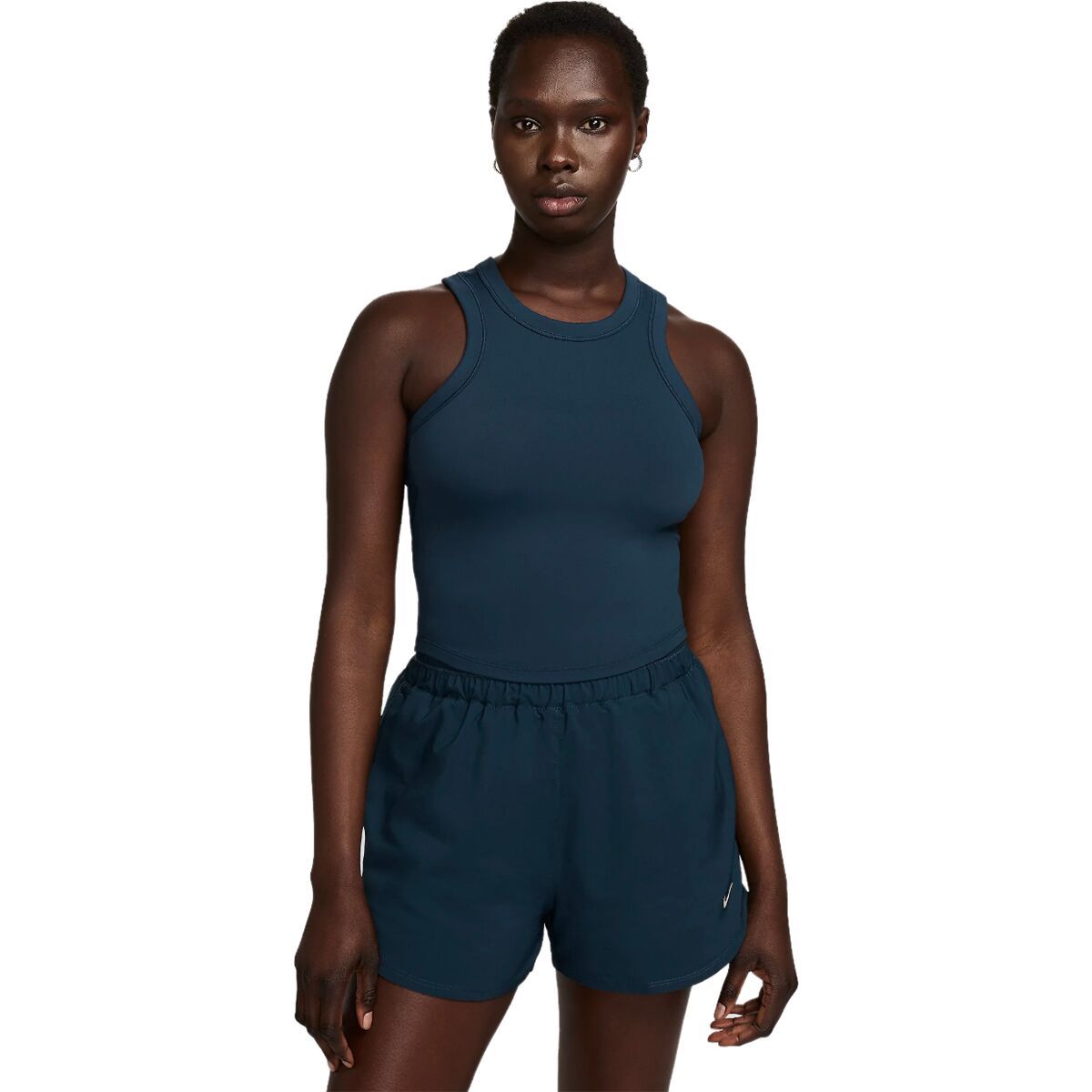 Nike One Fitted Dri-Fit Crop Tank Top - Women