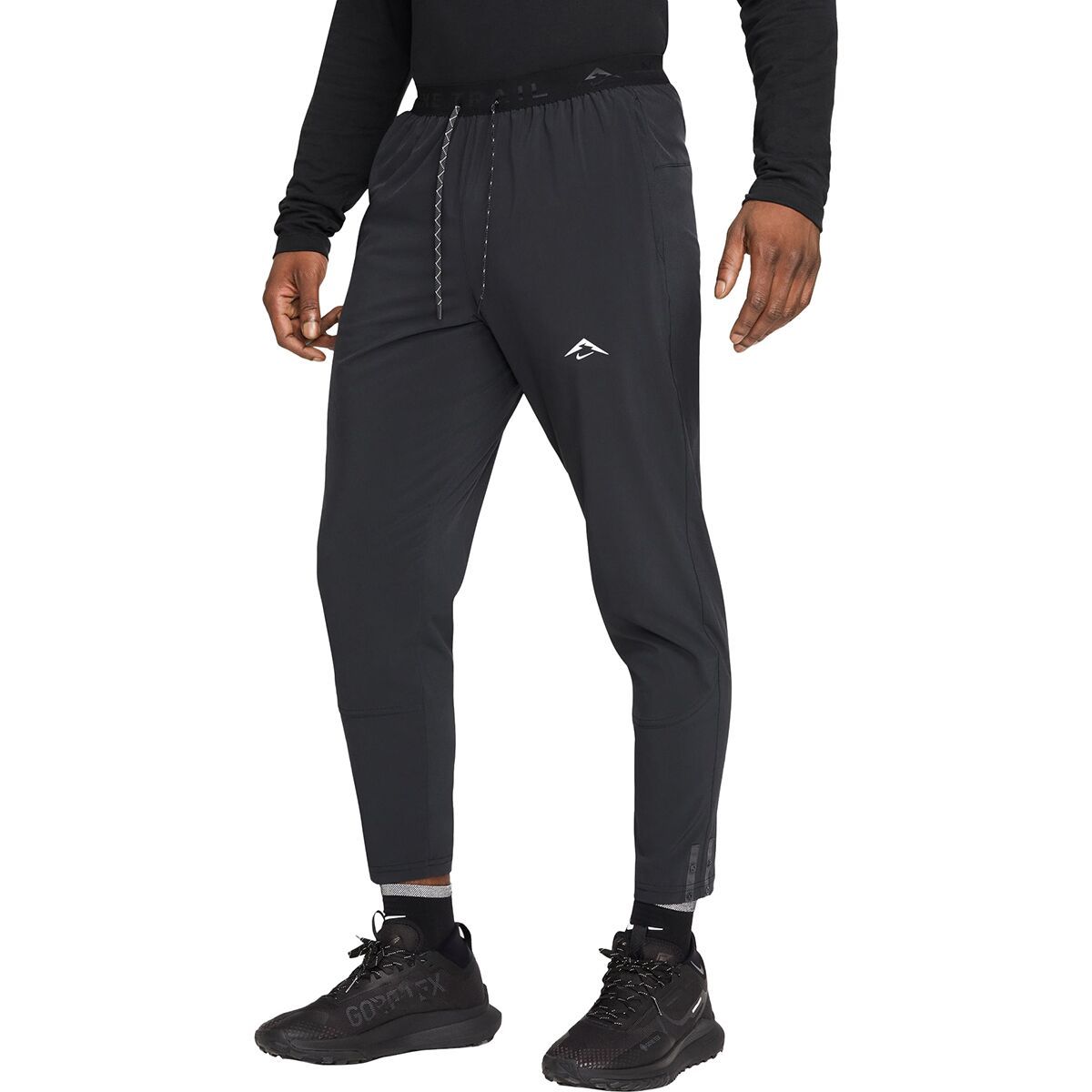Image of Nike Dri-Fit Dawn Range Pant - Men's Black/Anthracite/Summit White, XL