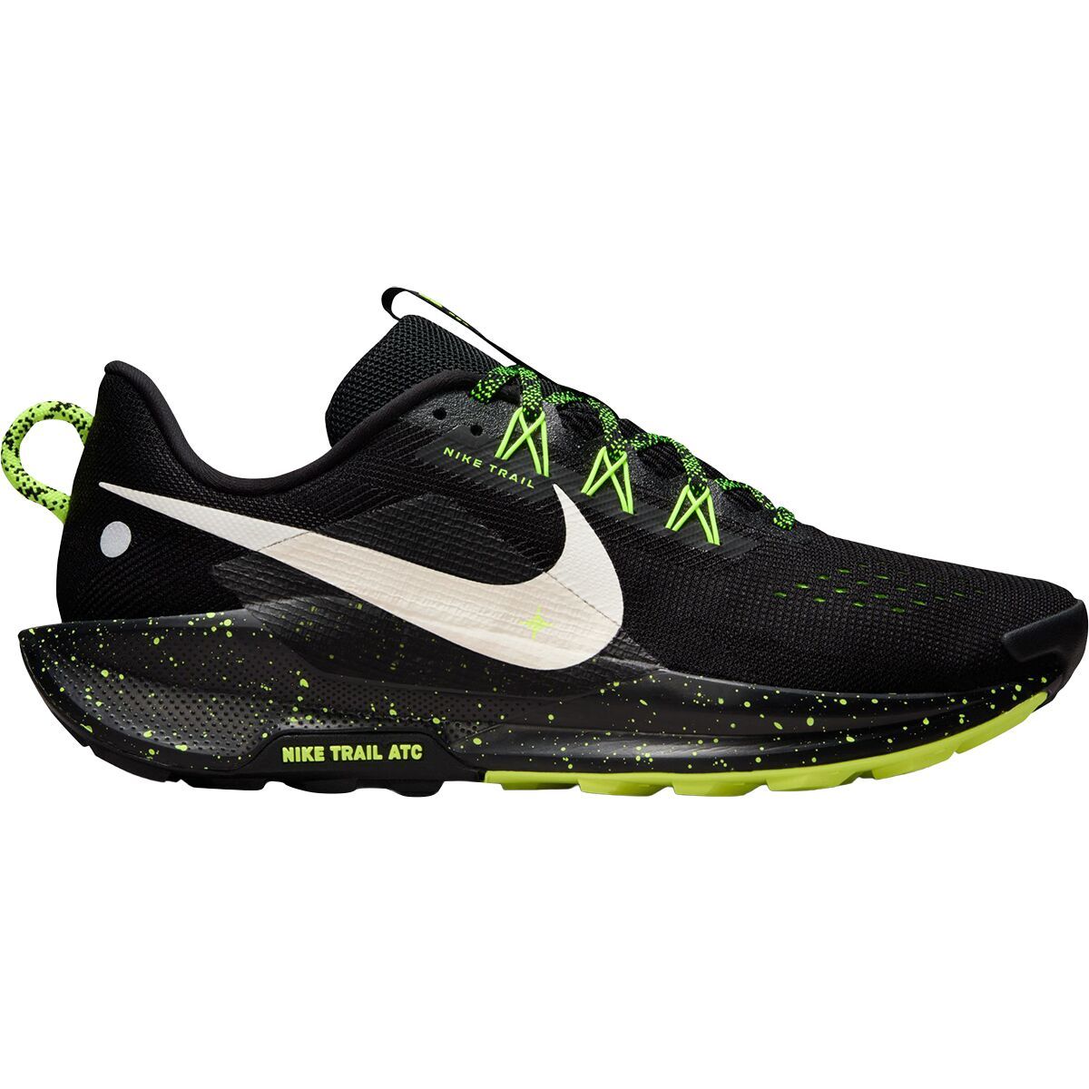 Image of Nike Pegasus 5 Trail Running Shoe - Men's Black/Phantom-Volt Ice, 9.5
