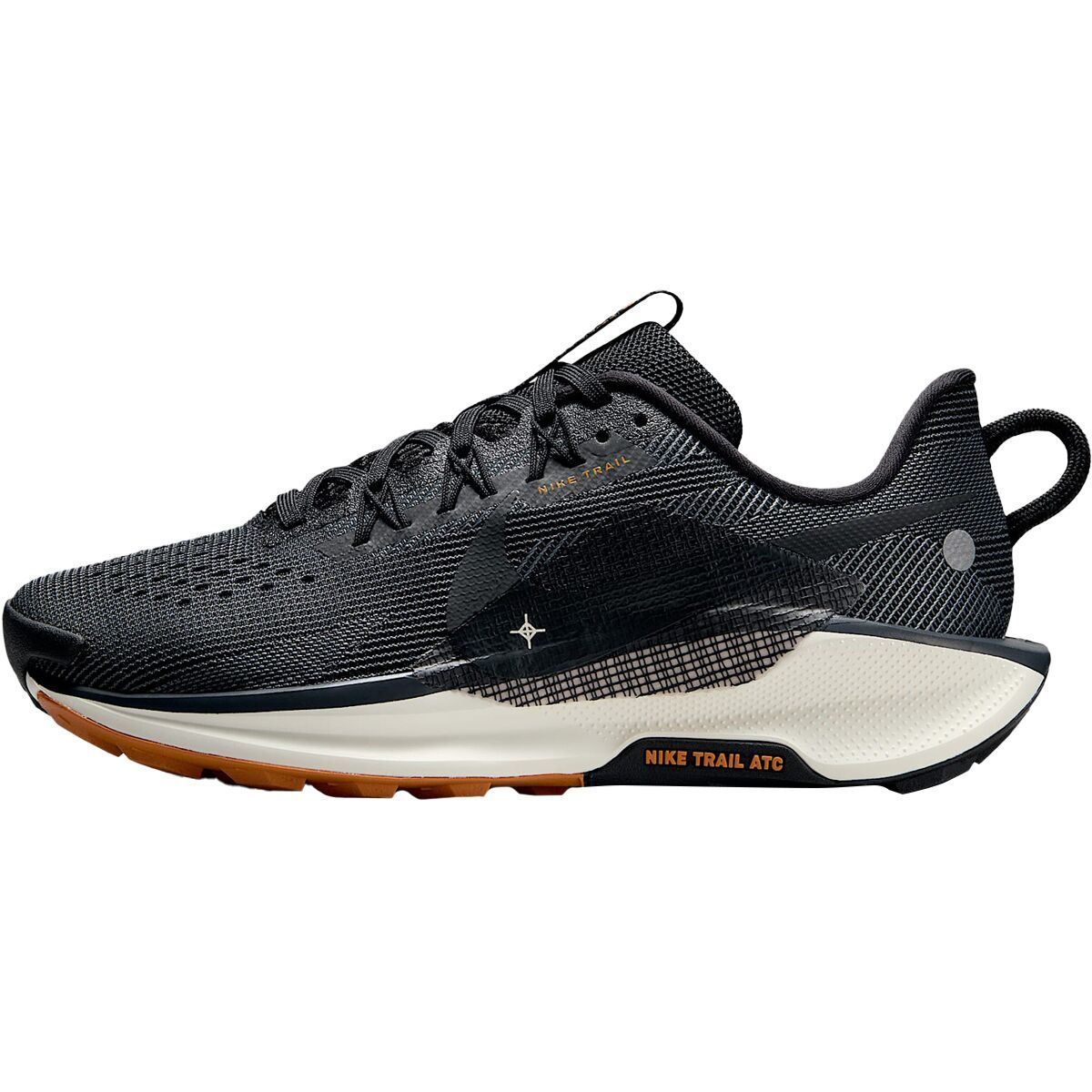 Image of Nike Pegasus 5 Trail Running Shoe - Women's Black/Off Noir-Monarch-Pale Ivory, 6.5
