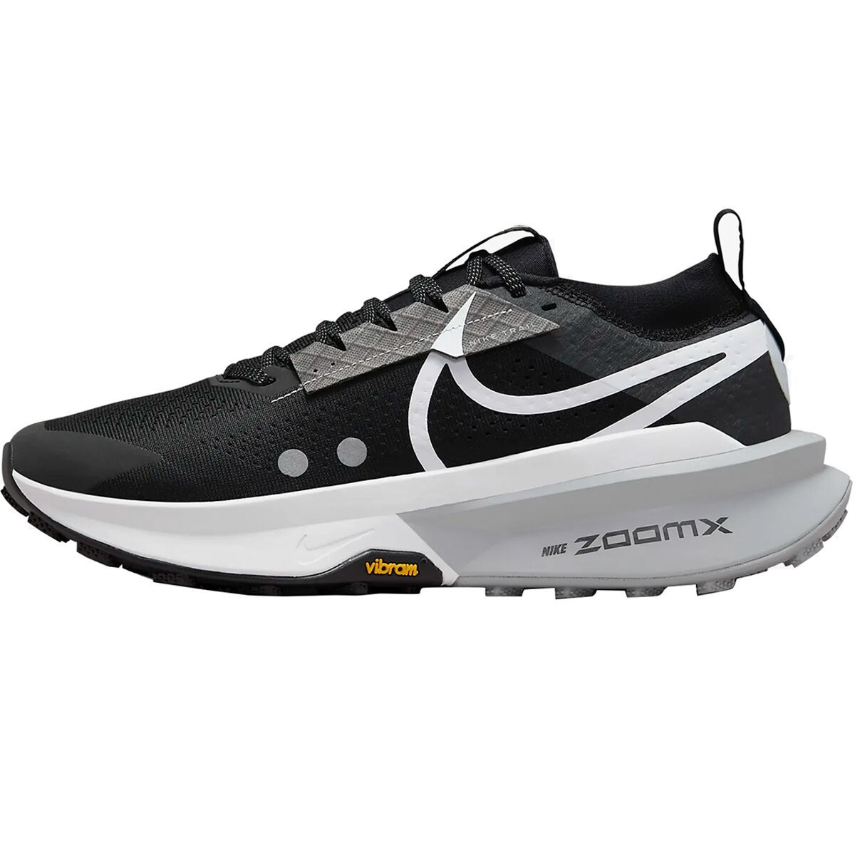 Image of Nike Zegama 2 Trail Running Shoe - Men's Black/White-Wolf Grey-Anthracite, 8.5