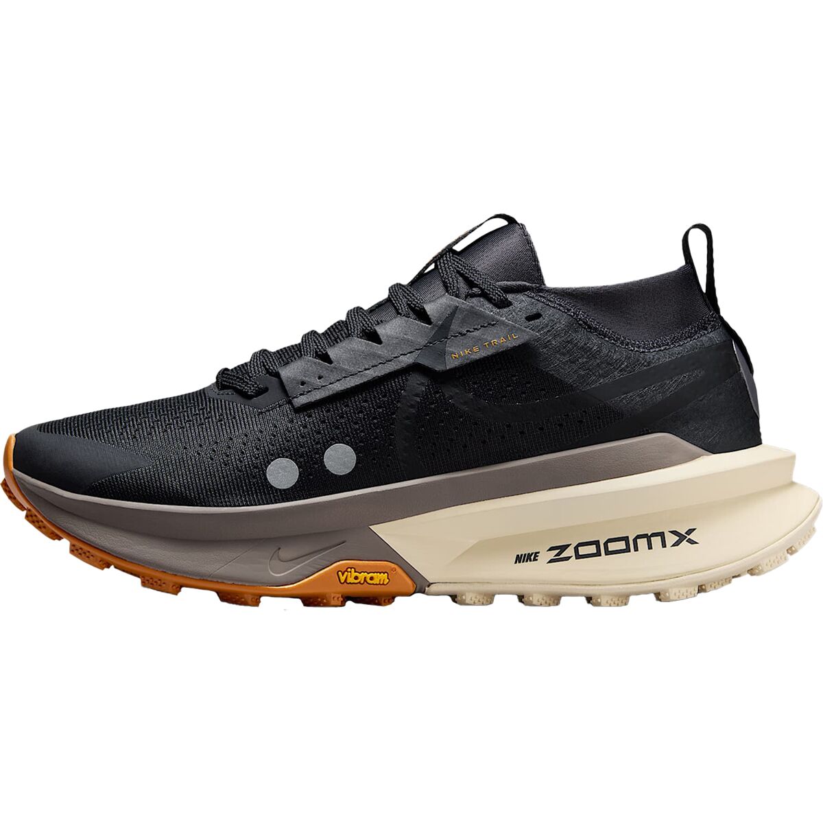 Image of Nike Zegama 2 Trail Running Shoe - Women's Off Noir/Black-Monarch-Pale Ivory, 7.0
