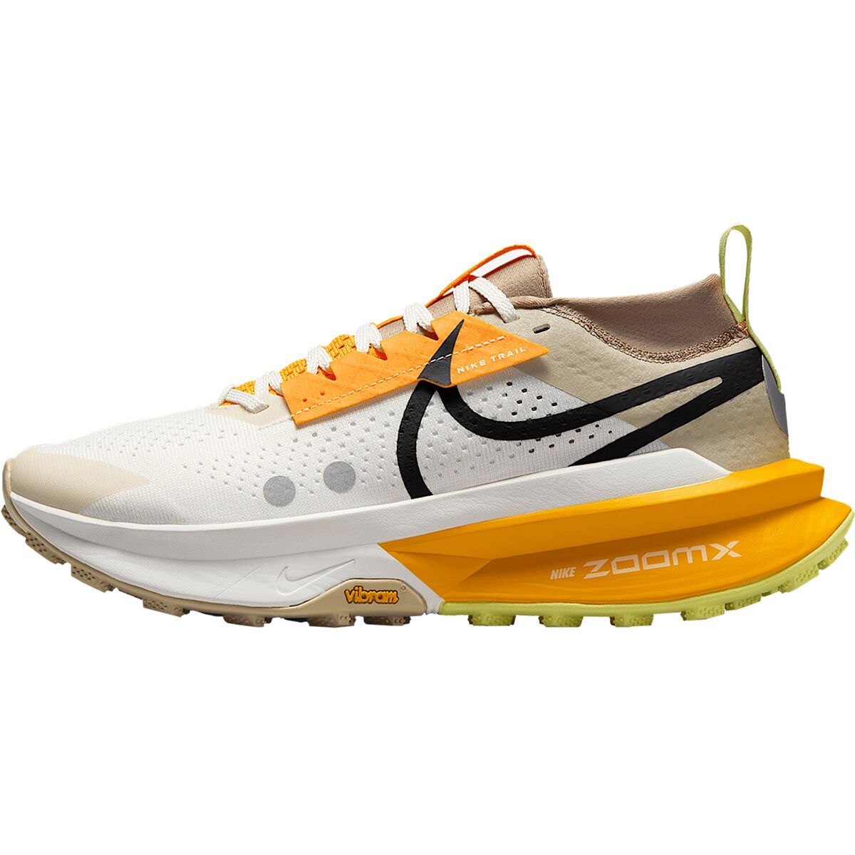Image of Nike Zegama 2 Trail Running Shoe - Women's Phantom/Black-Khaki-Mink Brown, 6.5