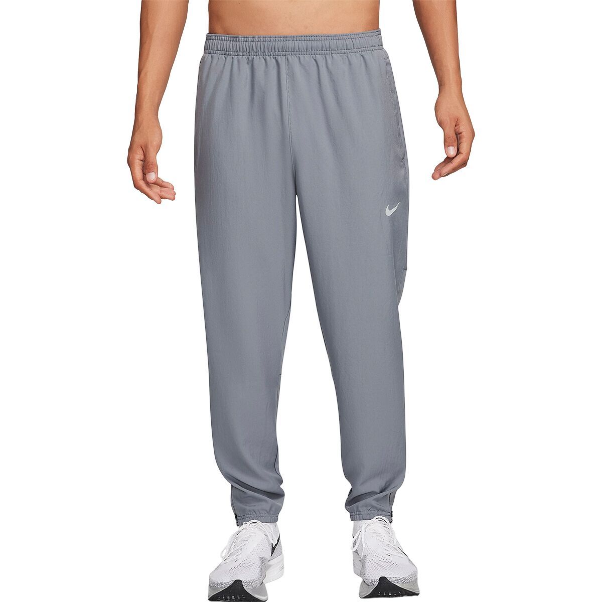 Nike Dri-Fit Challenger Pant - Men's Smoke Grey/Black/Reflective Silver, M