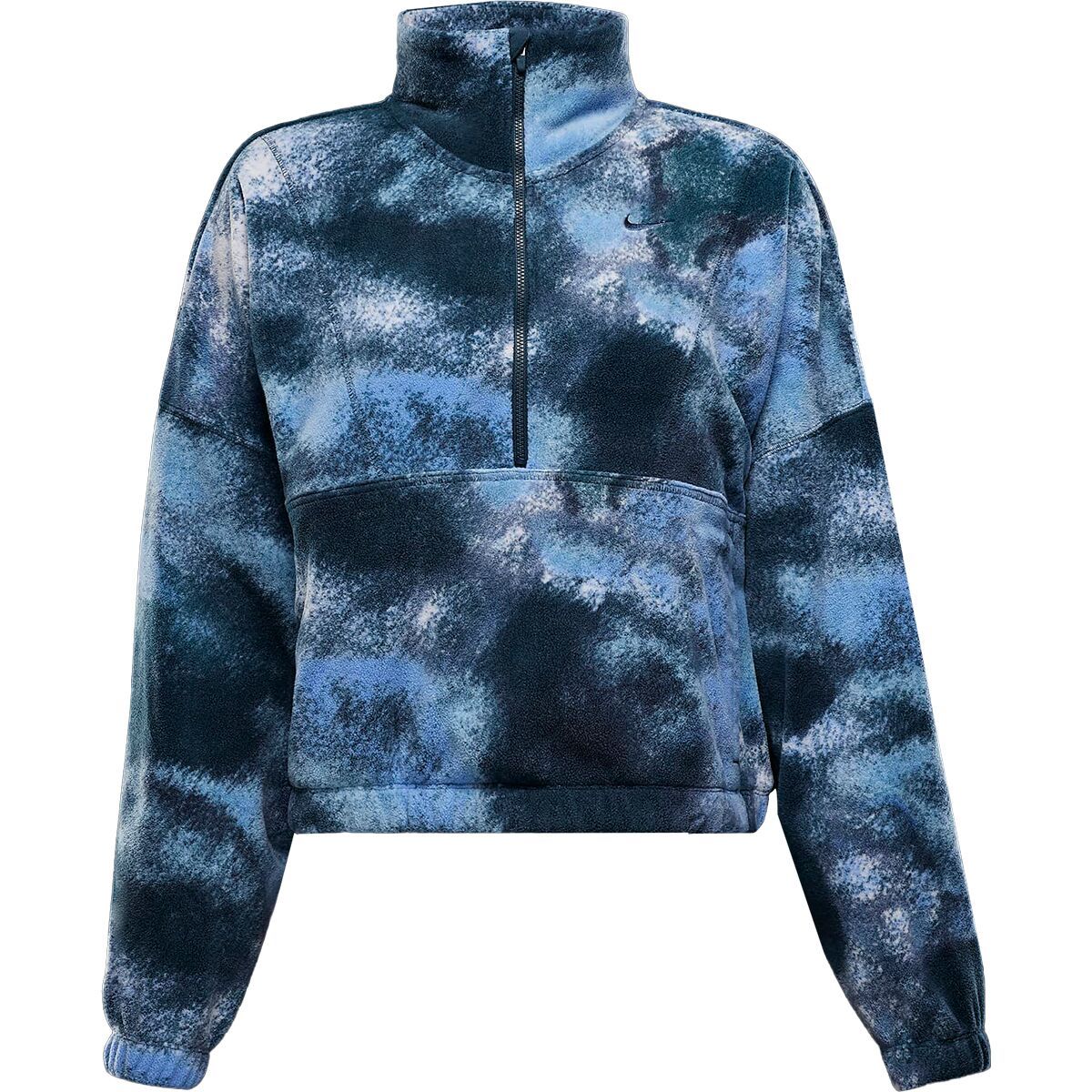 Image of Nike One TF AOP Polar Jacket - Women's Armory Navy/Armory Navy, XL