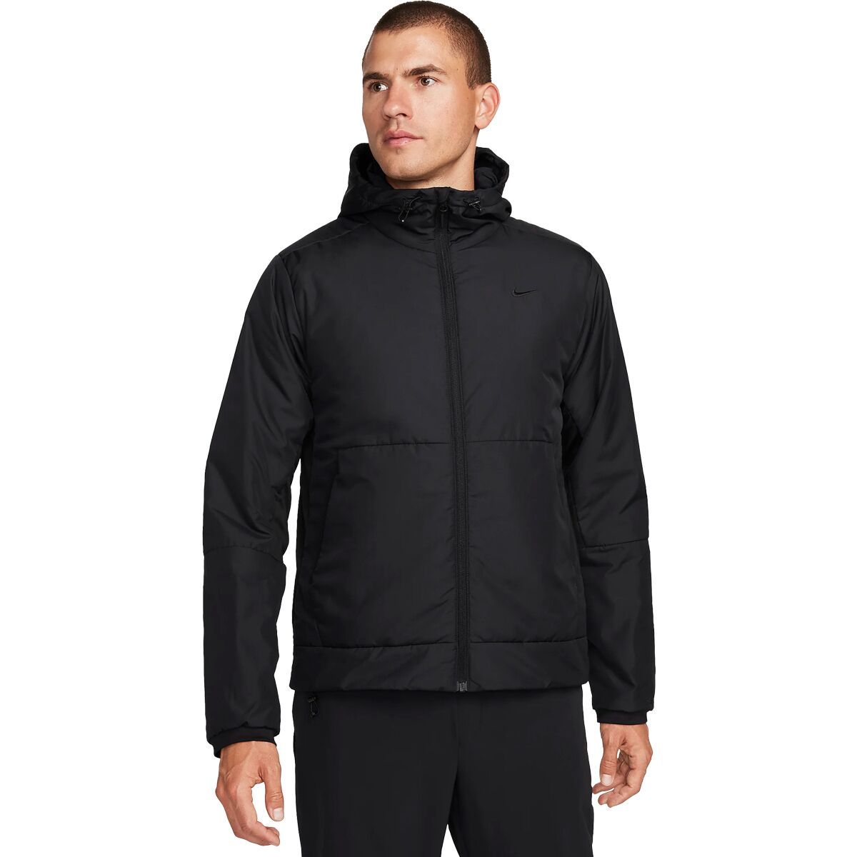 Image of Nike Therma-Fit Unlimited Versatile Jacket - Men's Black/Black, XL