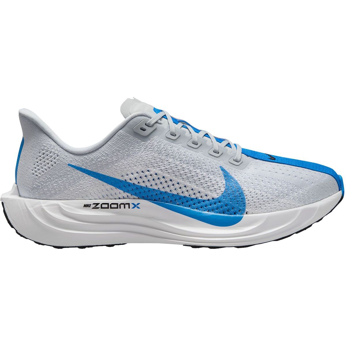 Image of Nike Pegasus Plus Running Shoe - Men's Pure Platinum/Lt Photo Blue-Black-White, 11.0