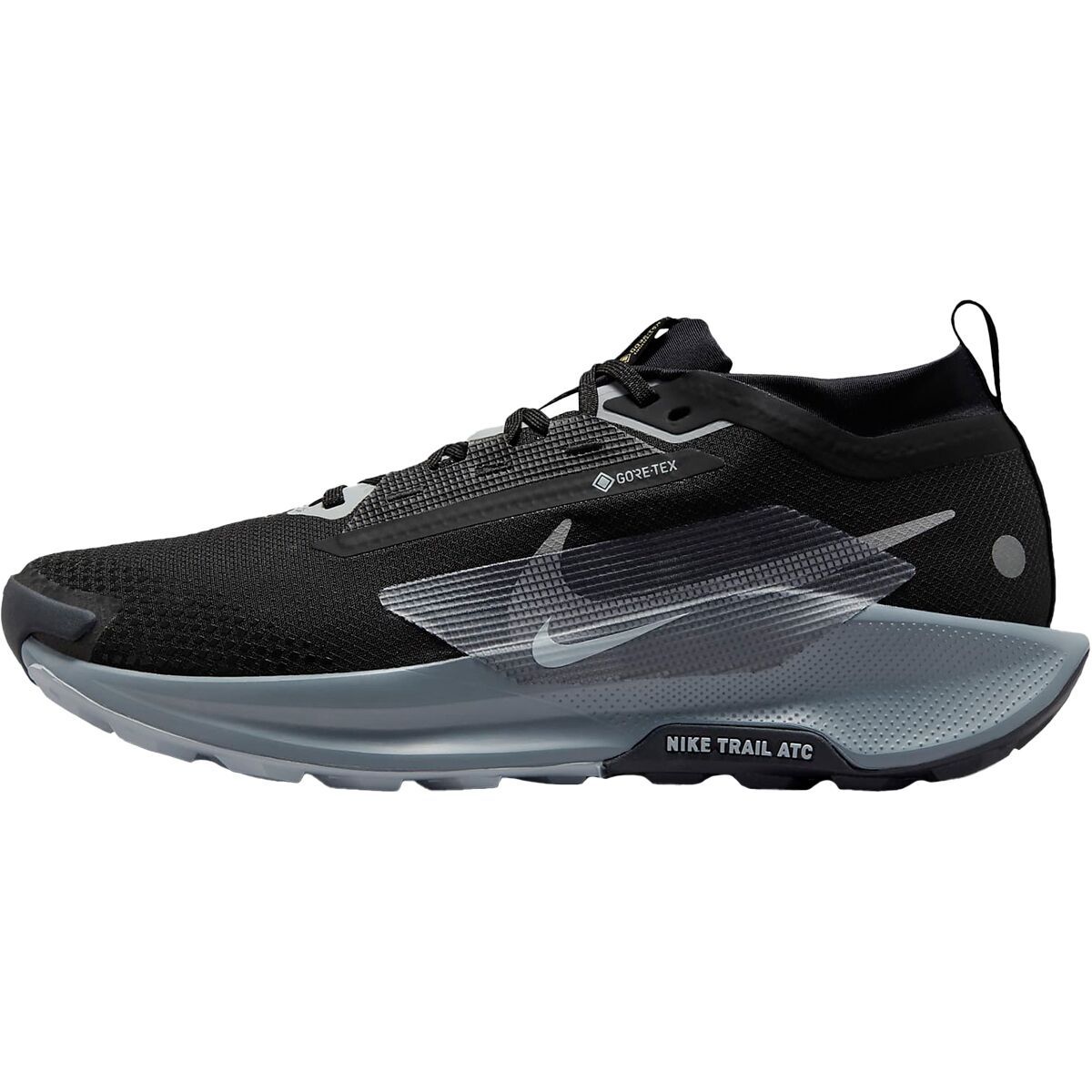 Image of Nike Pegasus Trail 5 GORE-TEX Running Shoe - Men's Black/Wolf Grey-Cool Grey-Anthracite, 11.5