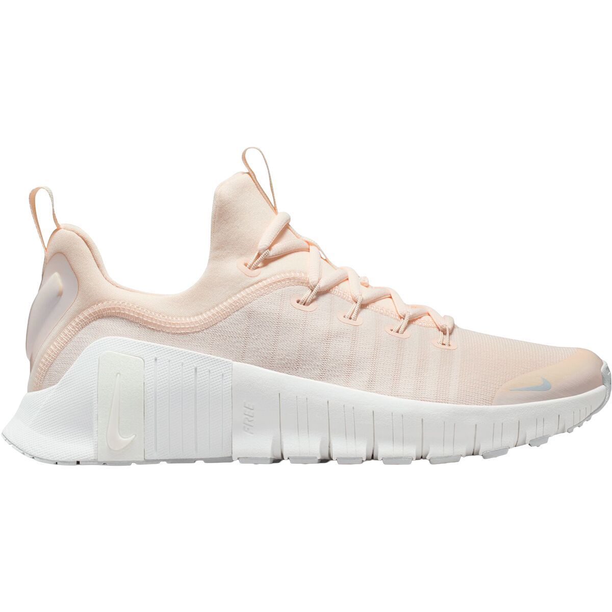 Image of Nike Free Metcon 6 Shoe - Women's Chalk/Pure Platinum-Summit White, 7.5
