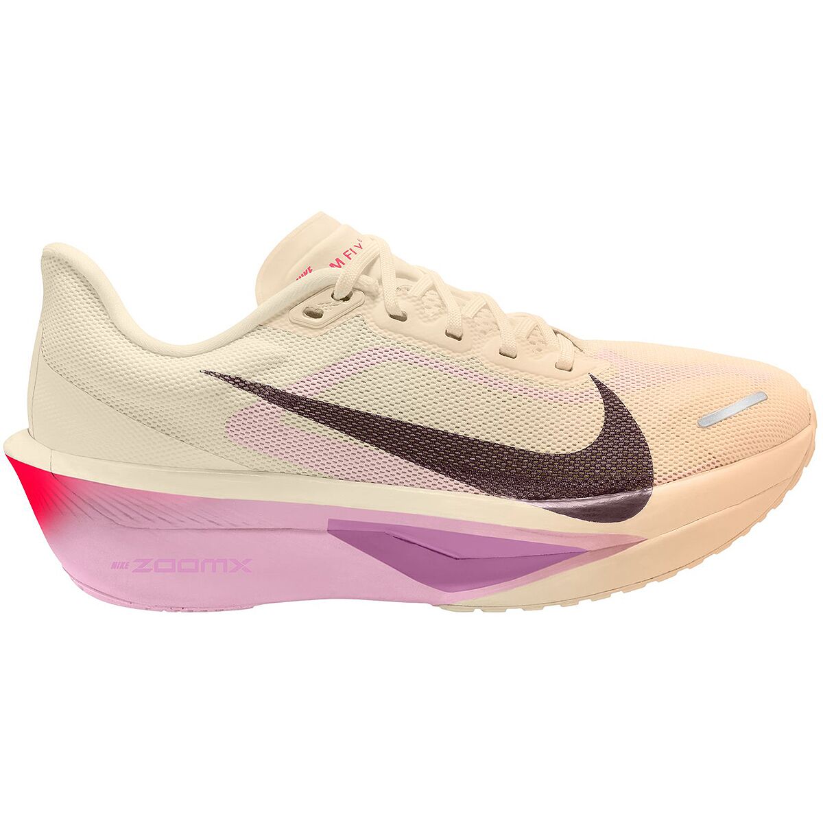 Image of Nike Zoom Fly 6 Running Shoe - Women's Sail/Tattoo-Light Magenta-Pearl Pink, 8.0