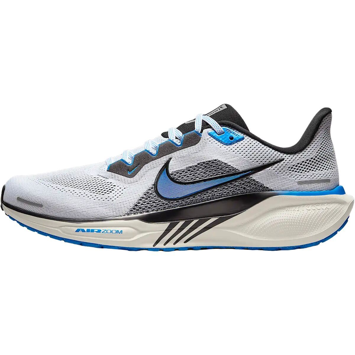 Nike Air Zoom Pegasus 41 Running Shoe - Men's White/Photo Blue-Black-Sail, 11.0
