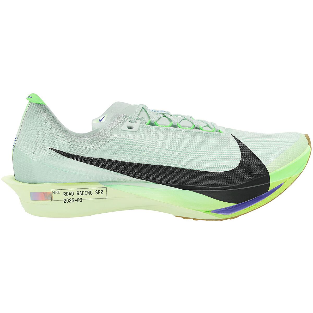 Nike Nike ZoomX Streakfly 2 Running Shoe - Men's Barely Green/Black Spruce-Volt Ice, 10.5