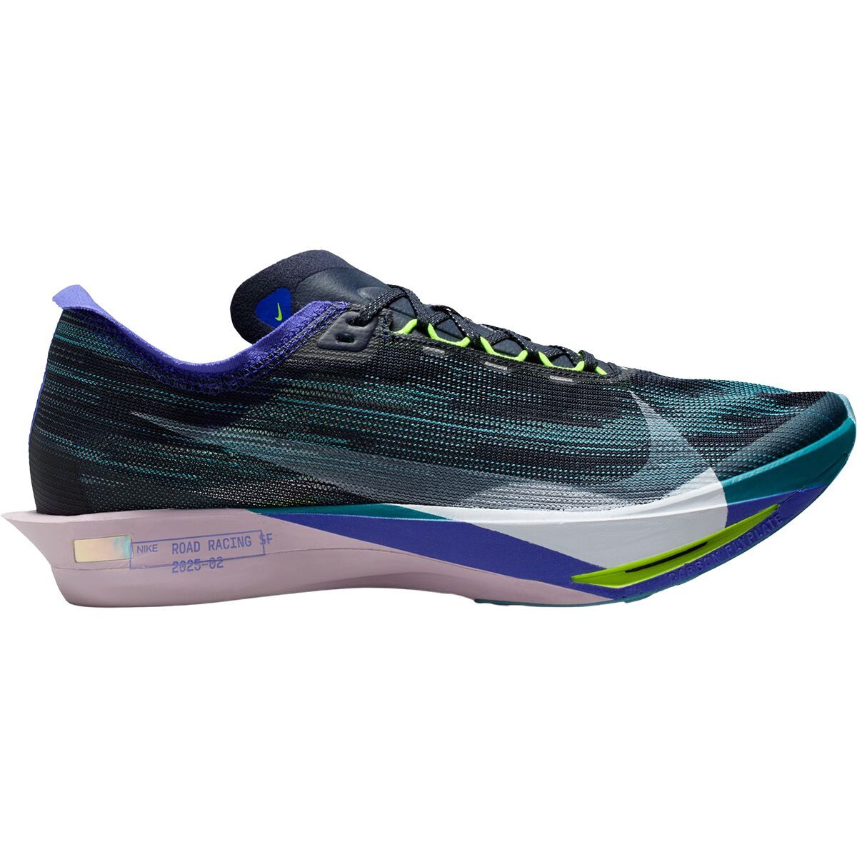 Image of Nike ZoomX Streakfly 2 Running Shoe - Men's Obsidian/White-Persian Violet, 11.0