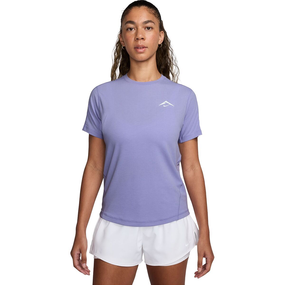 (取寄) ナイキ レディース トレイル ドライ-フィット トップ - ウィメンズ Nike women Trail Dri-Fit Top - Women's Lilac Ice/Black/White/Summit White Nike Trail Dri-Fit Top - Women's - Clothing