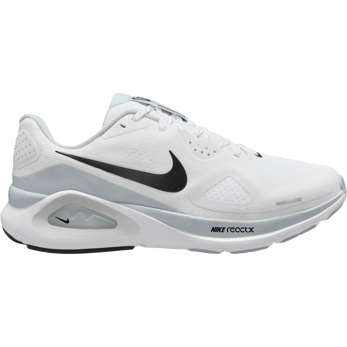 Image of Nike Structure 26 Running Shoe - Women's White/Black-Pure Platinum, 8.5