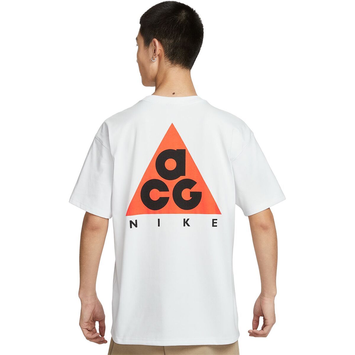 Image of Nike ACG Dri-fit M90 Lbr+Hbr Tri T-Shirt - Men's Summit White, L
