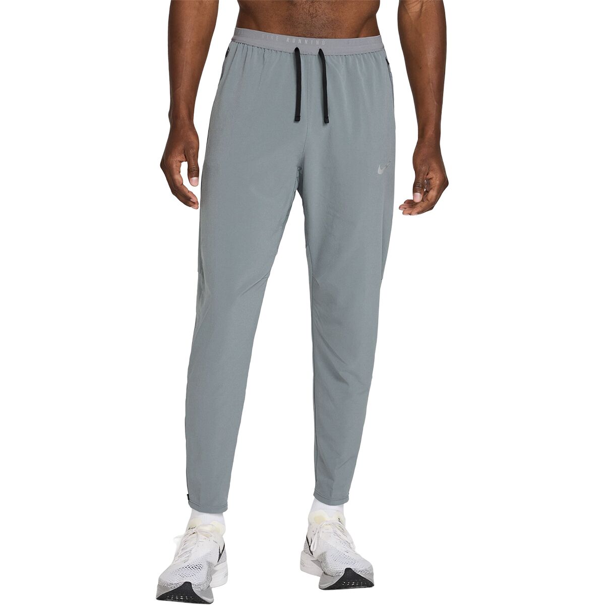 Image of Nike Dri-Fit Stride Woven Pant - Men's Smoke Grey/Reflective Silv, L/Reg