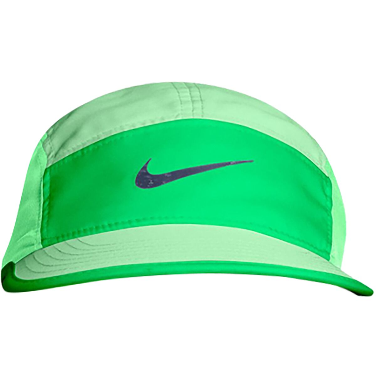 Image of Nike Dri-FIT Fly Cap Cucumber Calm/Green Spark/Midnight Navy, One Size