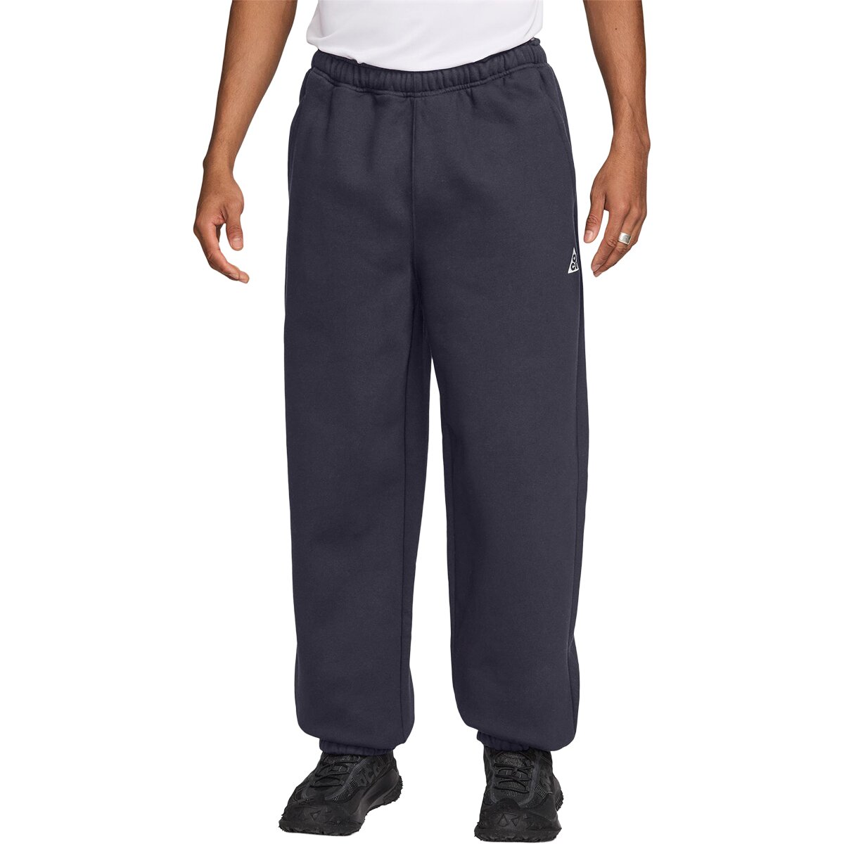 Image of Nike ACG Tuff Fleece Pant - Men's Gridiron/Summit White, M