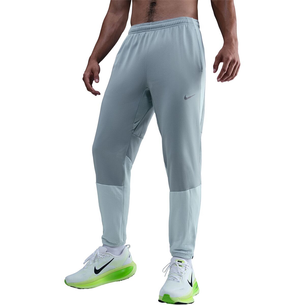Image of Nike Therma-FIT Winterized Challenger Pant - Men's Lt Smoke Grey/Reflective Silv, L
