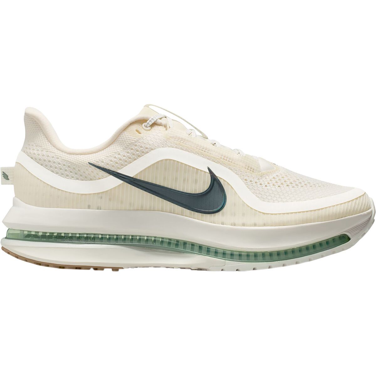 Image of Nike Pegasus Premium Running Shoe - Men's Pale Ivory/Black Spruce-Jade Horizon, 8.5