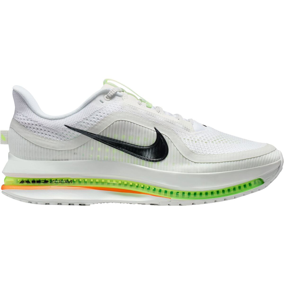 Image of Nike Pegasus Premium Running Shoe - Men's White/Black-Off White-Volt, 10.5