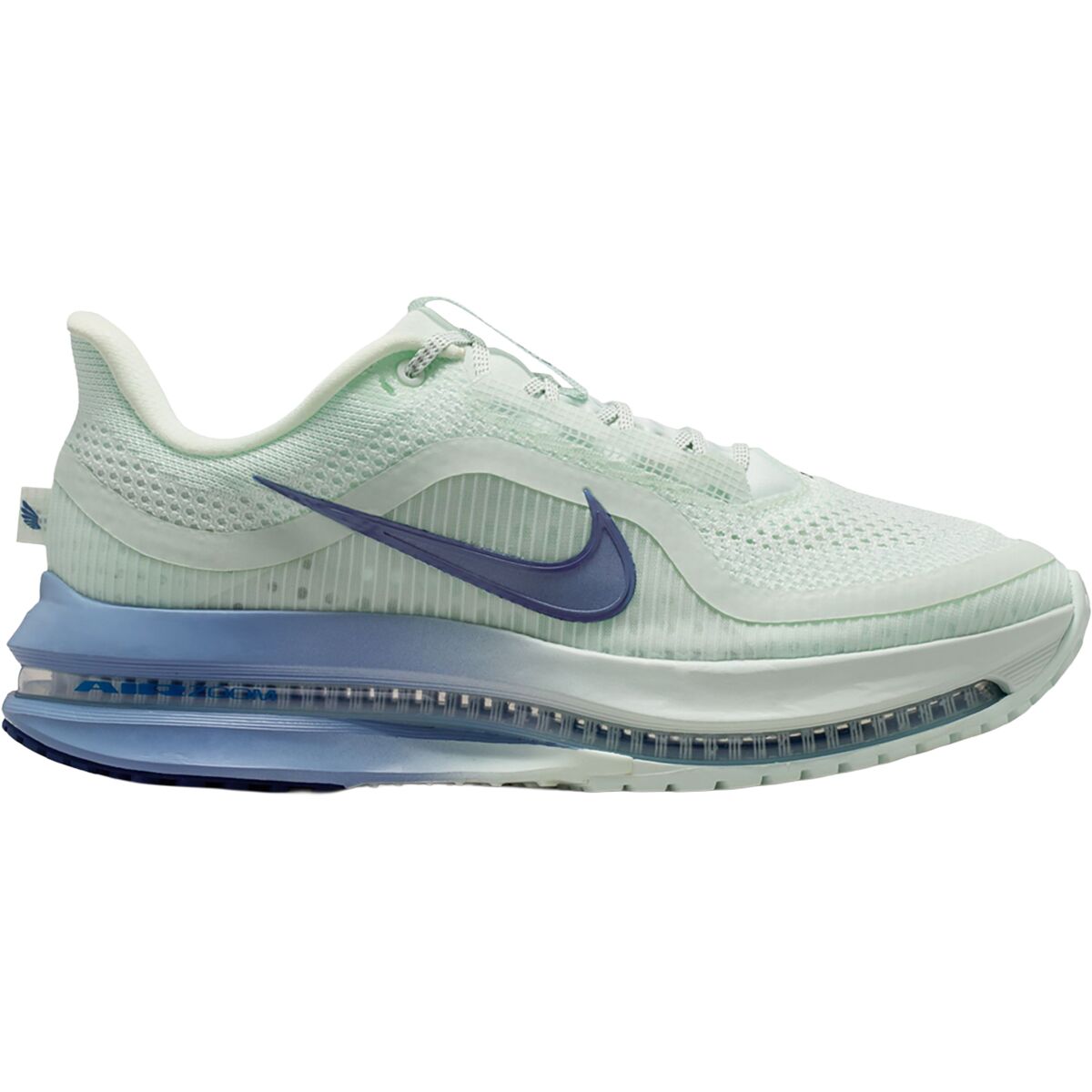 Image of Nike Pegasus Premium Running Shoe - Women's Barely Green/Blue Void-Work Blue, 9.0