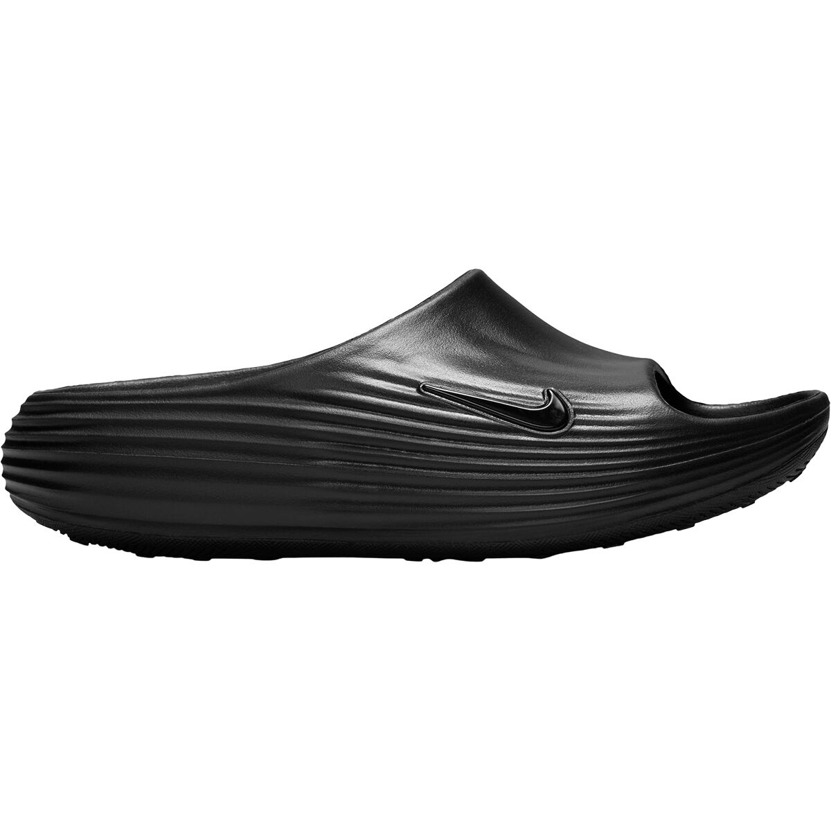 Image of Nike ReactX Rejuven8 Sandal - Women's Black/Black-Black, 7.0