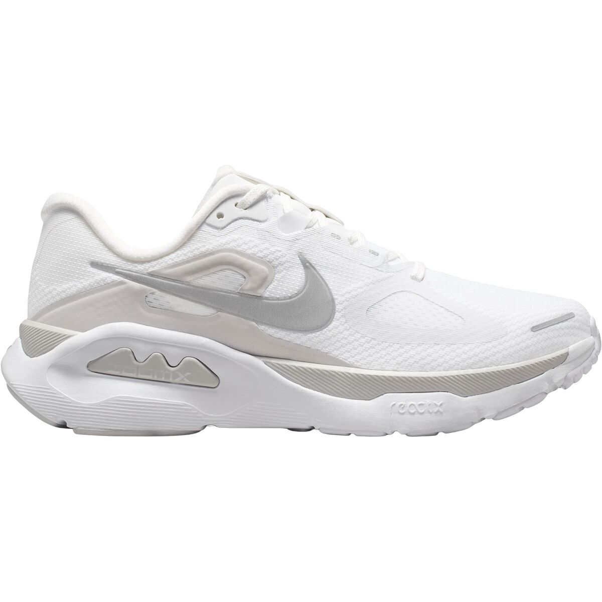 Image of Nike Structure Plus Running Shoe - Women's White/Metallic Silver-Photon Dust, 8.0