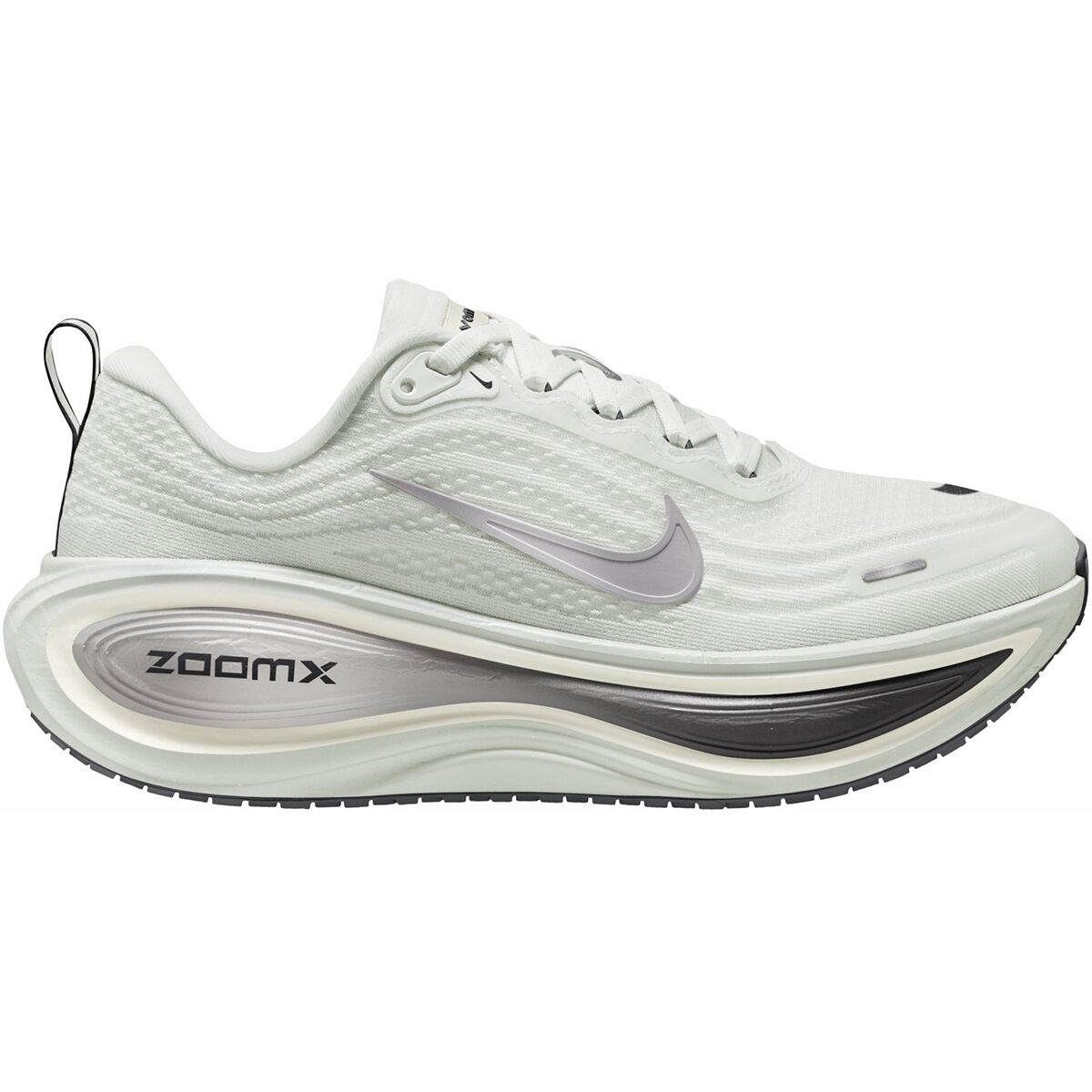 Image of Nike Vomero Plus ESS Running Shoe - Women's Summit White/Metallic Silver-Sail, 9.0