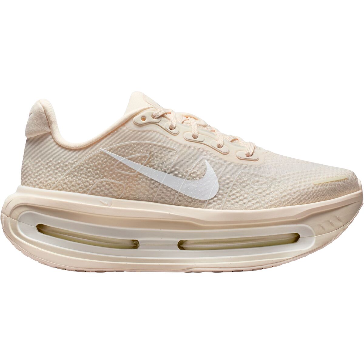 Image of Nike Vomero Premium Running Shoe - Women's Chalk/White-Pale Ivory-Summit White, 8.5