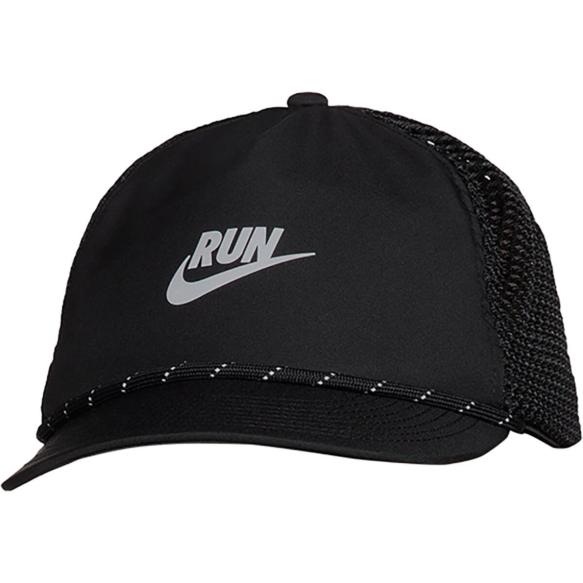 Image of Nike Dri-FIT Swoosh Pro Cap Black/Anthracite/Reflective Silv, M/L