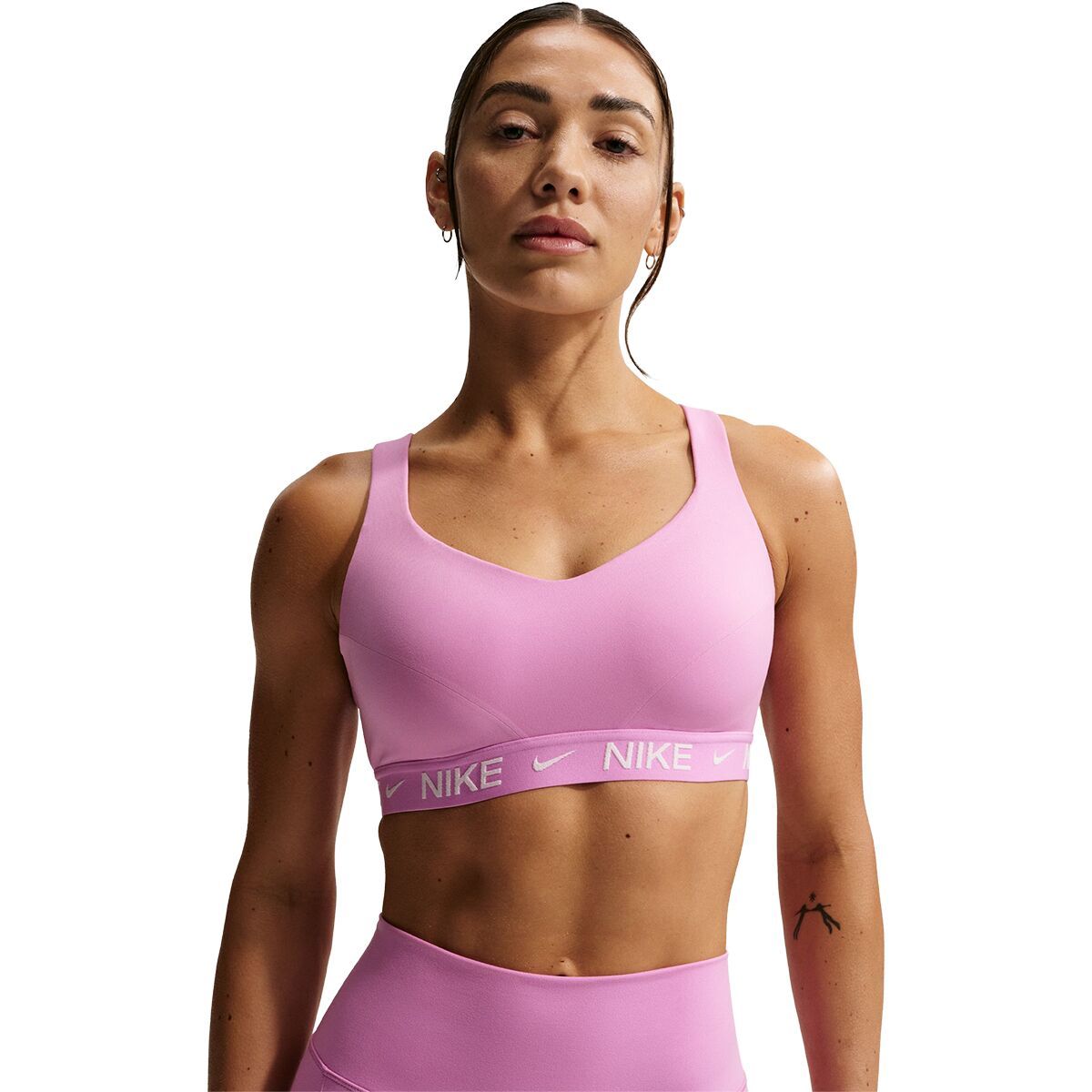 Nike Nike Dri-Fit Indy Hgh Sports Bra - Women's Lt Magenta, S