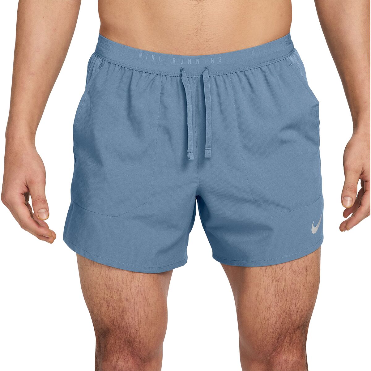 Image of Nike Dri-Fit Stride 5in BF Short - Men's Work Blue/Reflective Silv, L