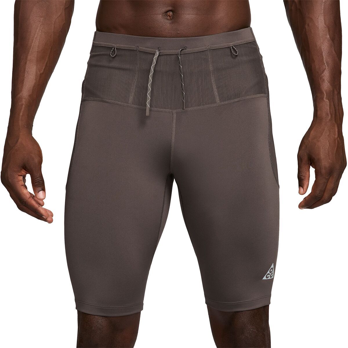 Nike Nike ACG Dri-FIT ADV Lavaloops 1/2 Tight - Men's Ironstone/Summit White, L