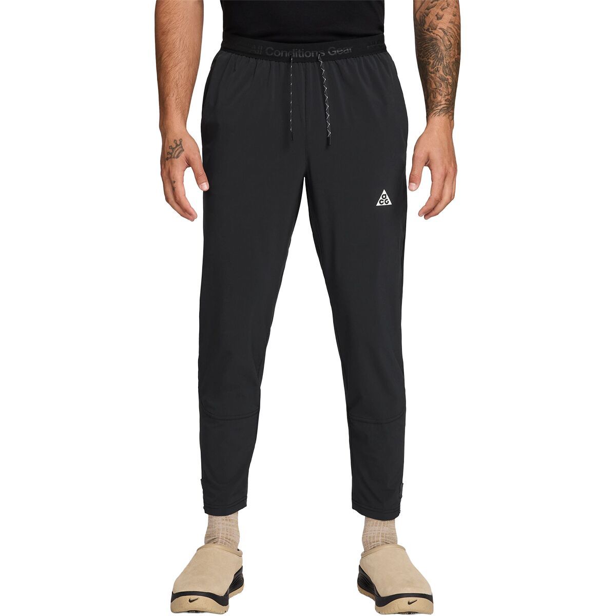 Image of Nike ACG Dri-FIT Dawn Range Pant - Men's Black/Anthracite/Summit White, S