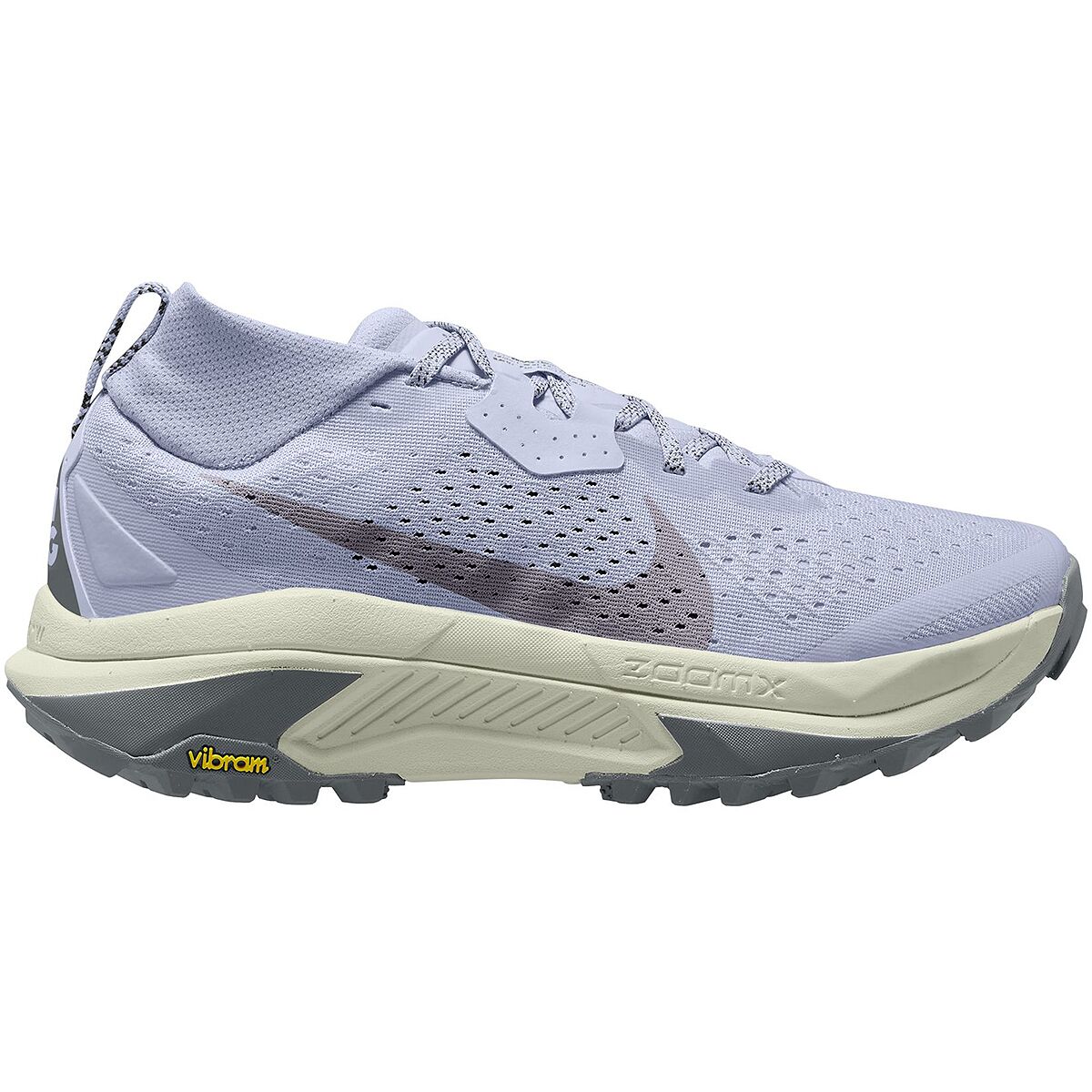 Image of Nike ACG Zegama Trail Running Shoe - Women's Ghost/Cement Grey-Sea Glass-Smoke Grey, 6.0