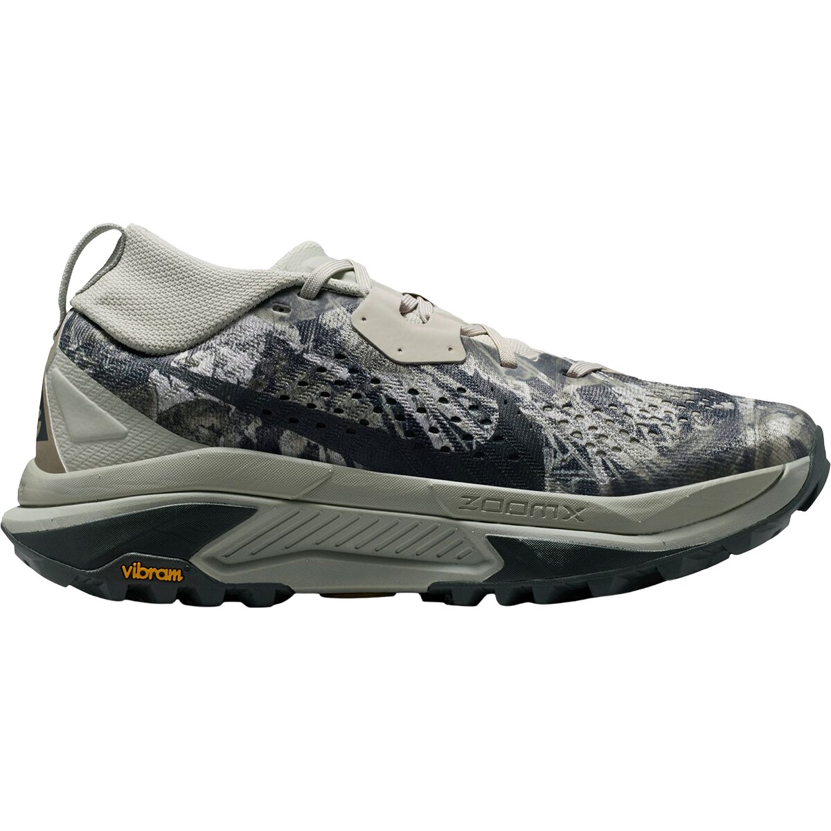 Image of Nike ACG Zegama Trail Running Shoe - Women's Spruce Fog/Black Spruce-Sea Glass-Black, 8.5