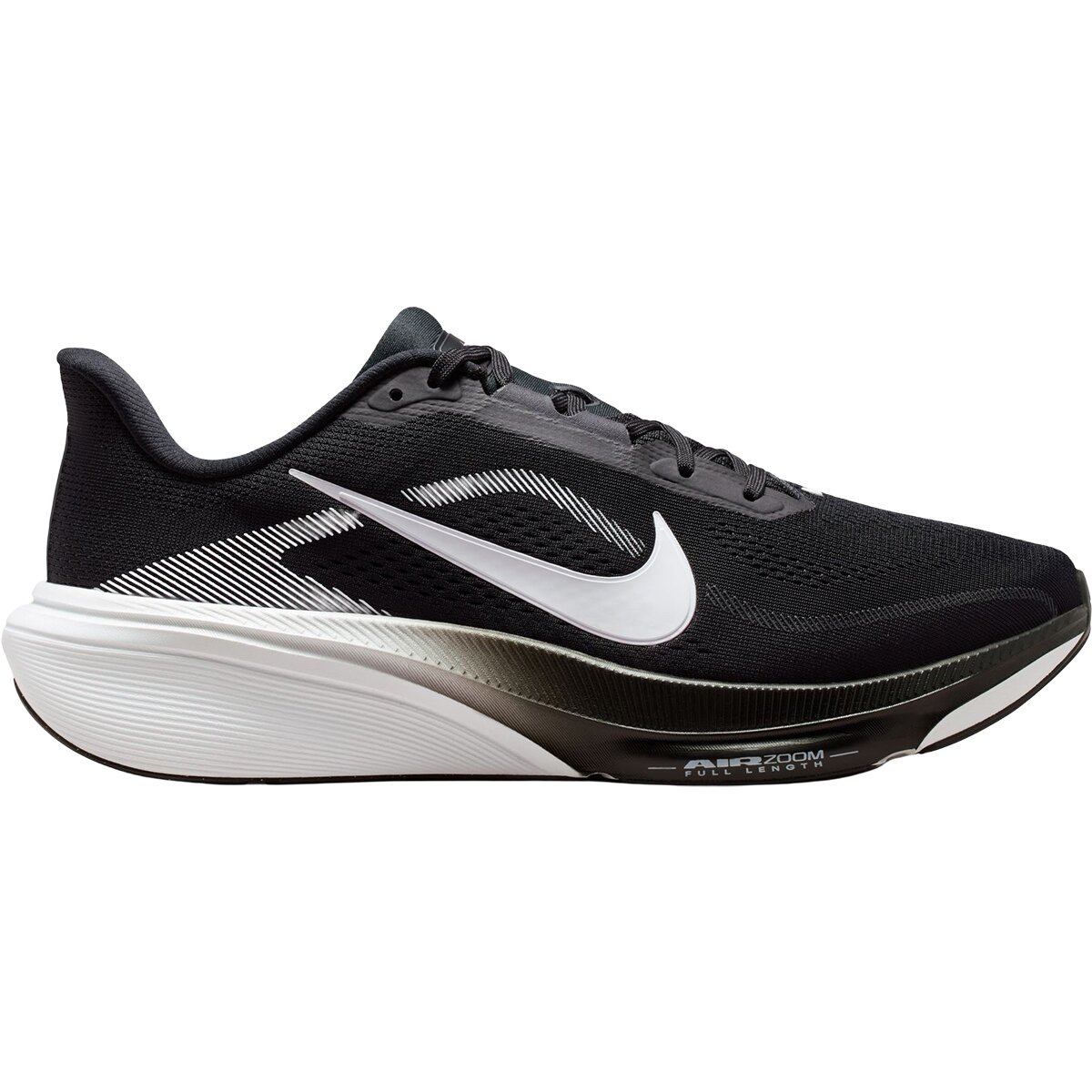 Image of Nike Pegasus 42 Running Shoe - Men's Black/White-Photon Dust, 9.0