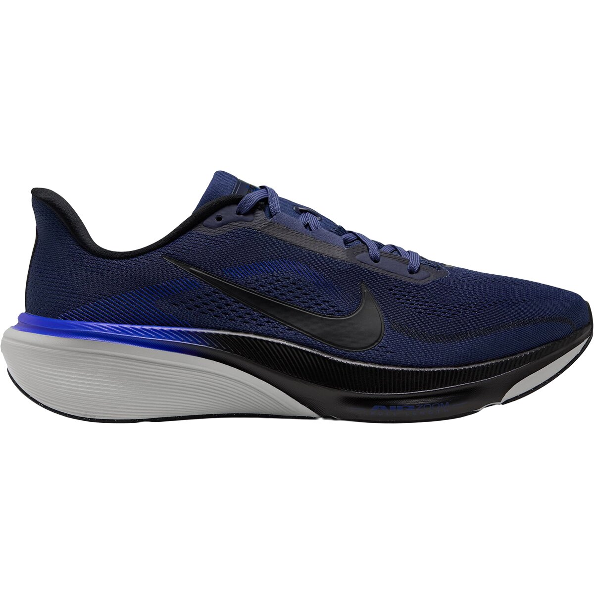 Image of Nike Pegasus 42 Running Shoe - Men's Dark Slate/Black-Grey Mist-Racer Blue, 10.5