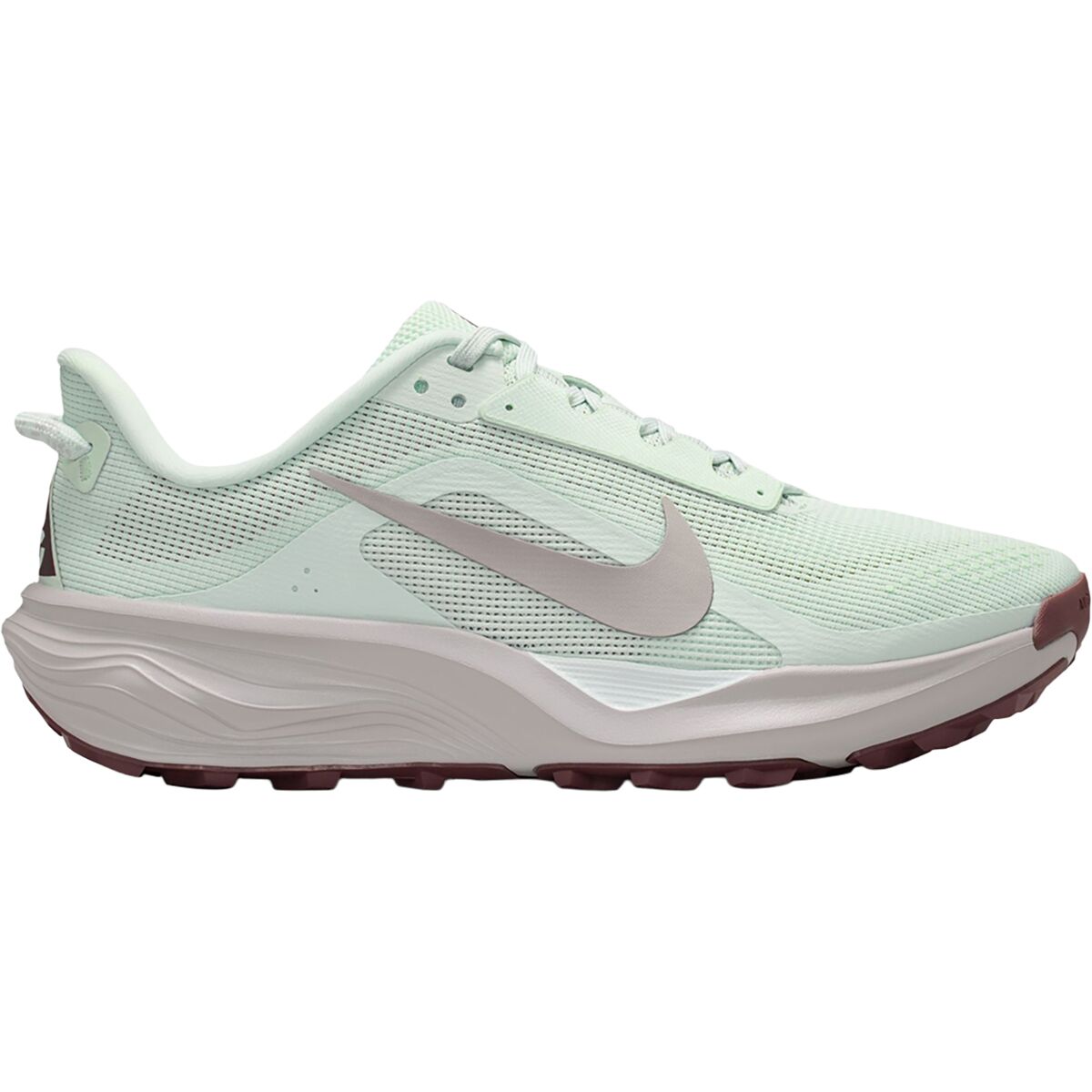 Image of Nike Pegasus ACG Trail Running Shoe - Women's Barely Green/Light Bone-Silver Lilac, 7.5