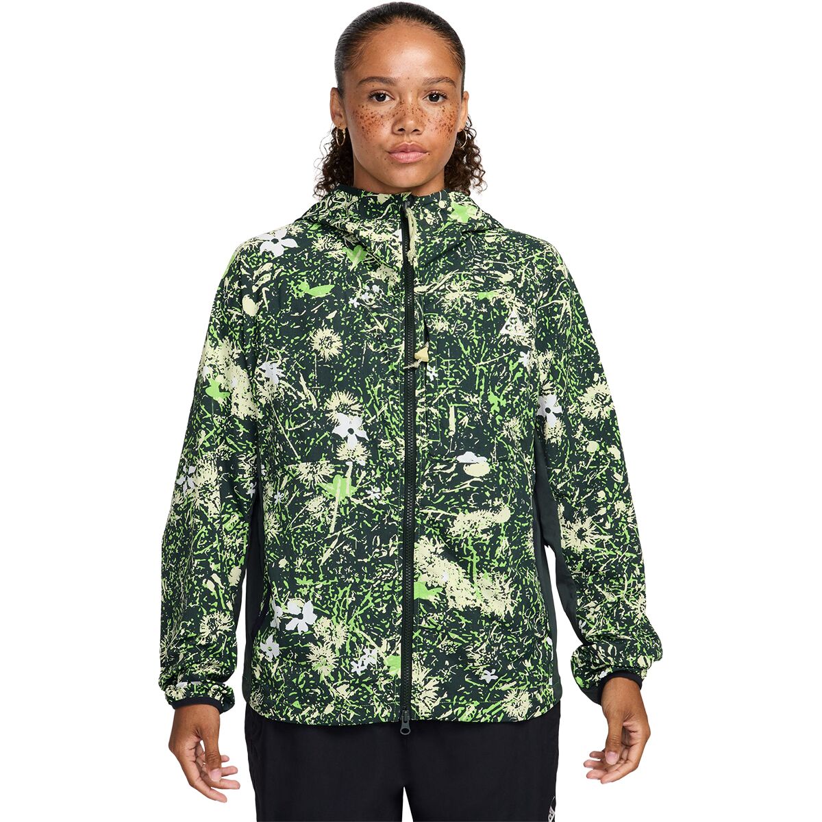 Image of Nike ACG Five Towers Jacket - Women's Black Spruce/Black Spruce/Summit White, XS