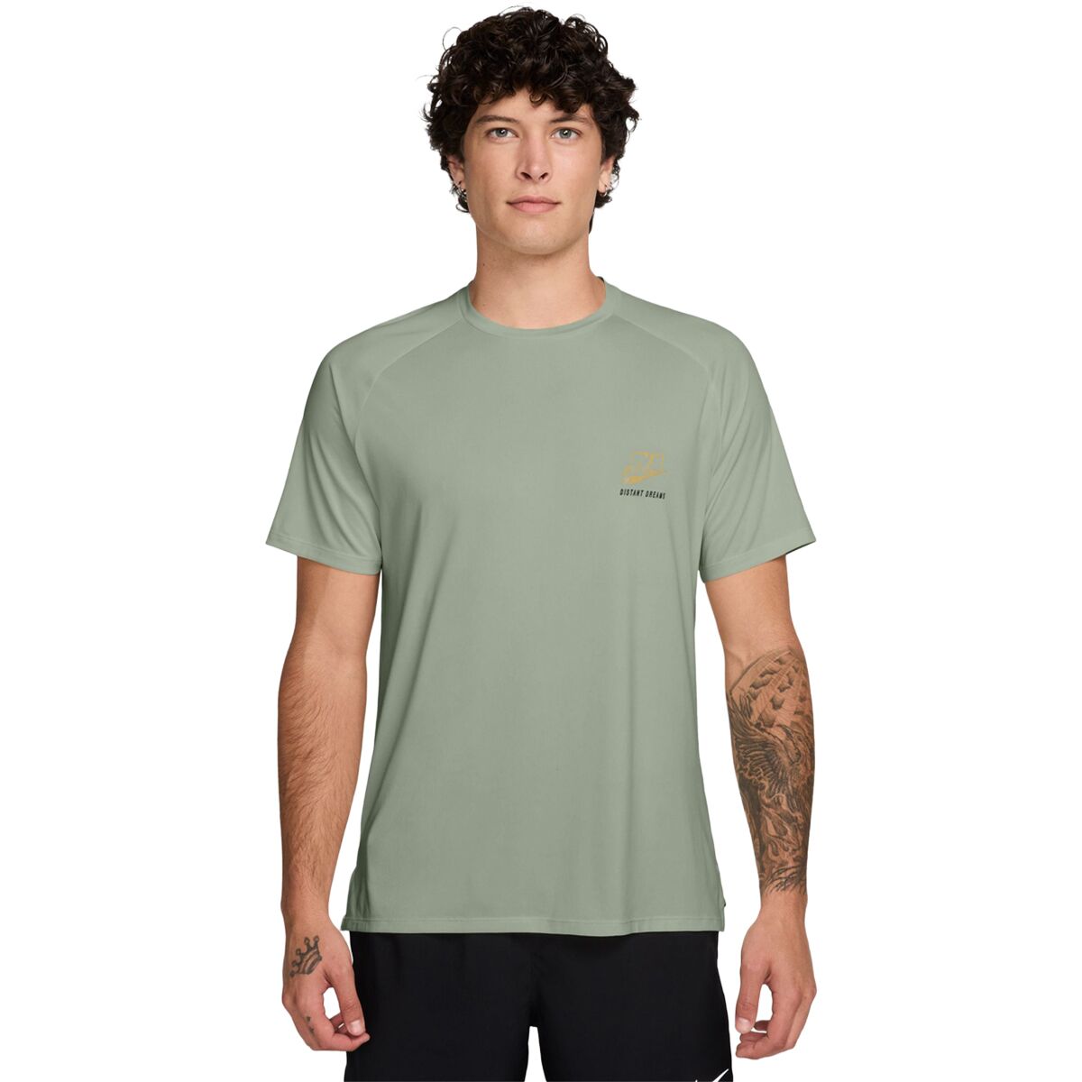 Image of Nike Dri-FIT ADV Distant Dreams T-Shirt - Men's Jade Horizon, S
