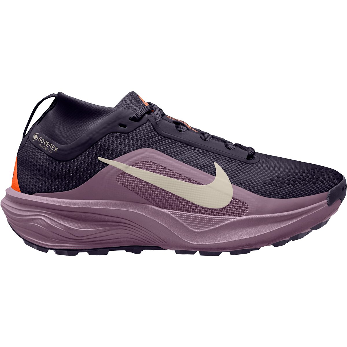 Image of Nike ACG Pegasus GTX Trail Running Shoe - Women's Purple Dynasty/Lt Orewood Brn, 8.5