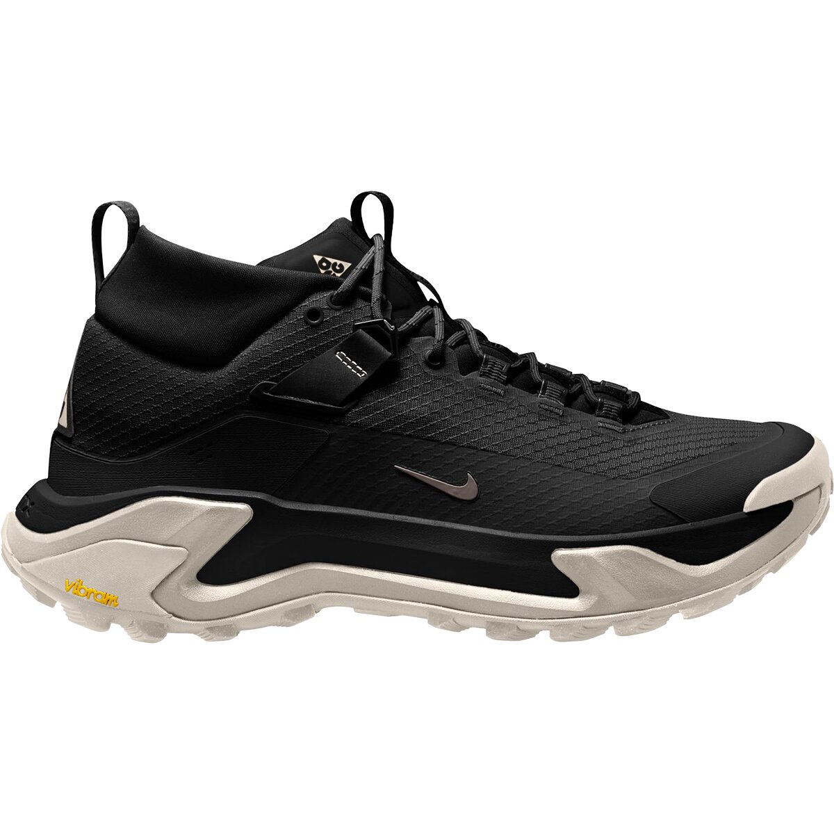 Image of Nike ACG Zegama Hiking Shoe - Men's Black/Ironstone-Cream Ii, 10.5